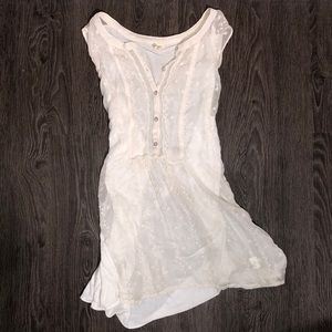 Anthropologie Tiny Lace Tunic Tank